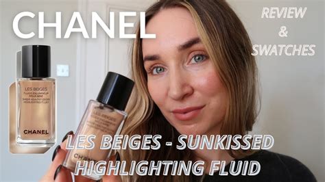 chanel les beiges sheer healthy spf 30 review medium|chanel highlighting fluid sunkissed.